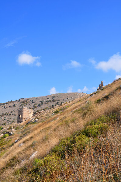 Chembalo fortress in Crimea