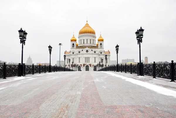 モスクワ大聖堂救世主よ — ストック写真