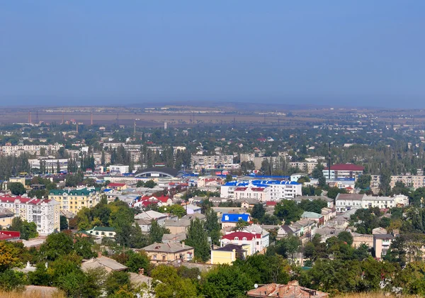 Вид на город Керчь — стоковое фото