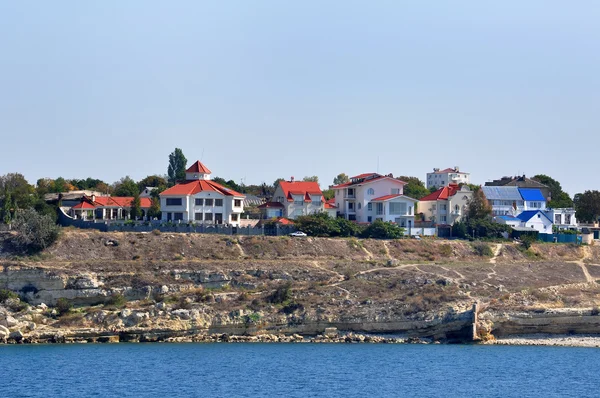 Hus vid havet — Stockfoto