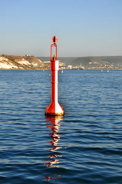 Channel marker — Stock Photo, Image