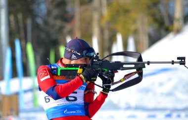 IBU bölge Kupası Sochi 9 Şubat 2013 tarihinde