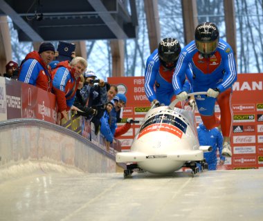 Fibt Viessmann bobsledding ve Sochi, Rusya Federasyonu iskelet Dünya Kupası tarihinde 16 Şubat 2013