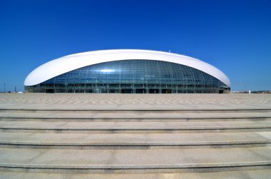 bolshoy buz kubbe sochi Olimpiyat Parkı inşaatı