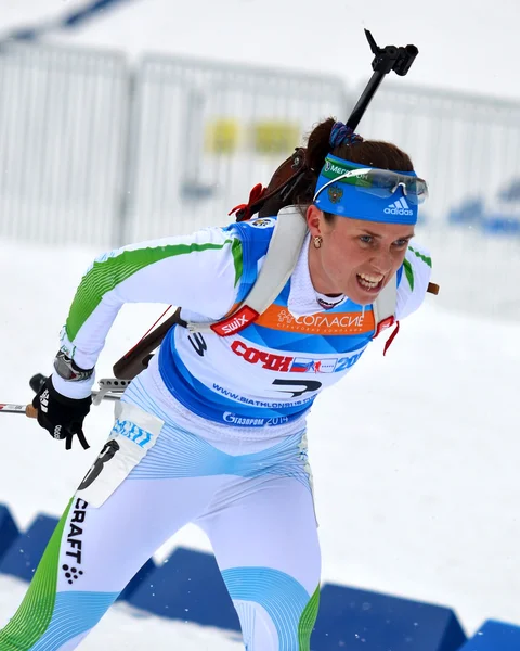 Bölgesel IBU Biatlon Kupası Sochi — Stok fotoğraf