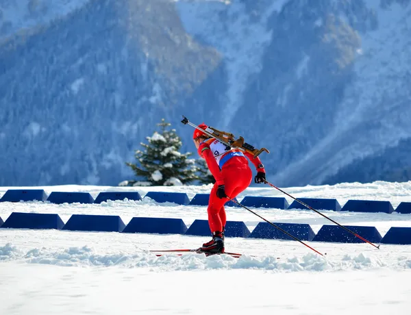 Pohár IBU regionální biatlon v Soči — Stock fotografie