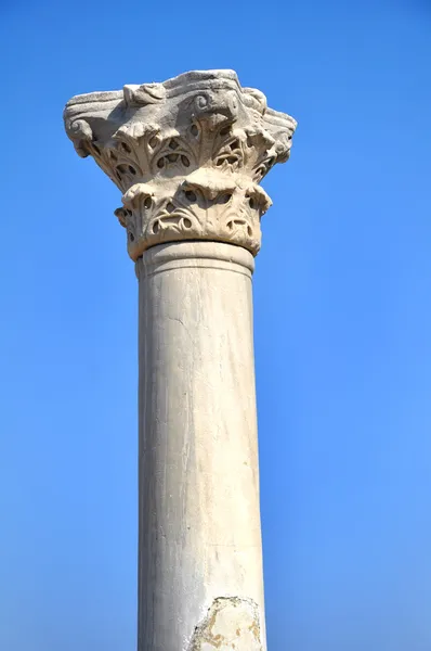 Херсонес. Колонна Древней Греции . — стоковое фото