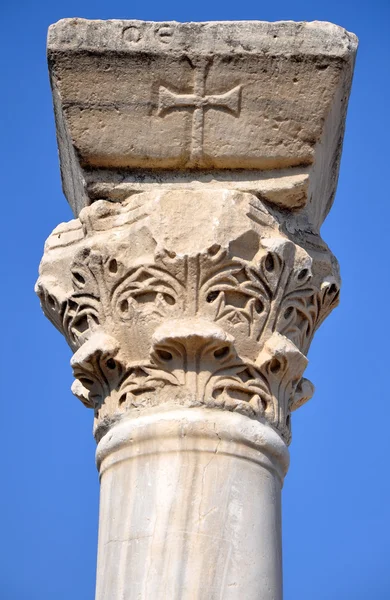 Chersonesos. Coluna grega antiga, Sebastopol . — Fotografia de Stock