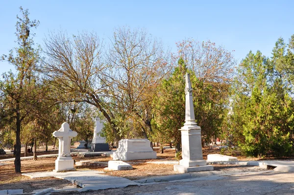 Broederlijke begraafplaats in Sevastopol, Crimea — Stockfoto