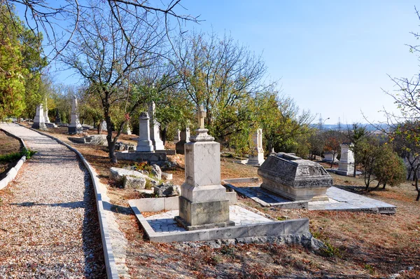 Bruderfriedhof in Sewastopol, Krim — Stockfoto