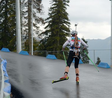 Rusya'nın şampiyonada Sochi 21 Eylül 2013 tarihinde yaz Biatlon