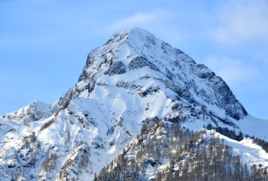 Sochi, Rusya Federasyonu. Kış hihg dağlarda