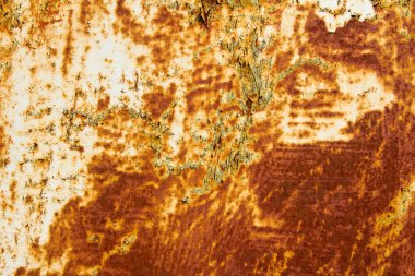 eski bir paslanmış demir amaç