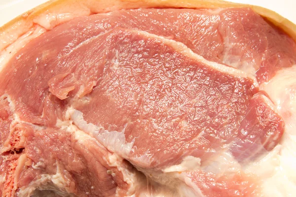 Carne di maiale fresca come sfondo — Foto Stock