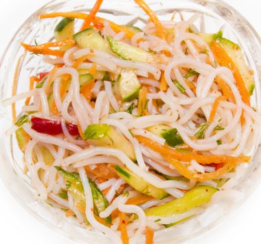pirinç şehriye salatası