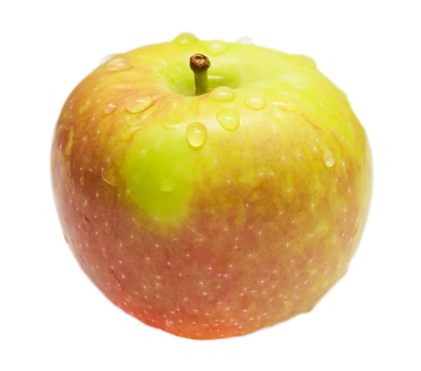 Apple close-up on a white background — Stock Photo, Image