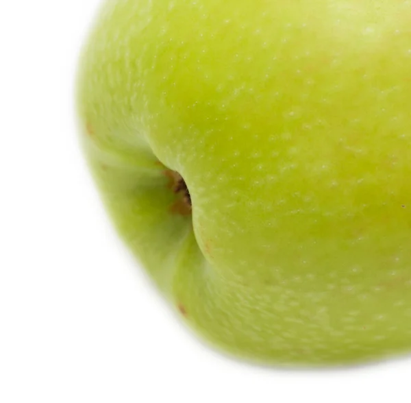 Green apples Isolated on a white background — Stock Photo, Image