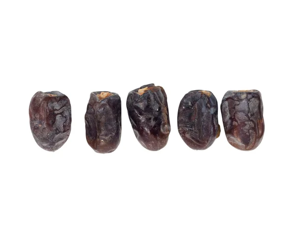 Dates on a white background — Stock Photo, Image