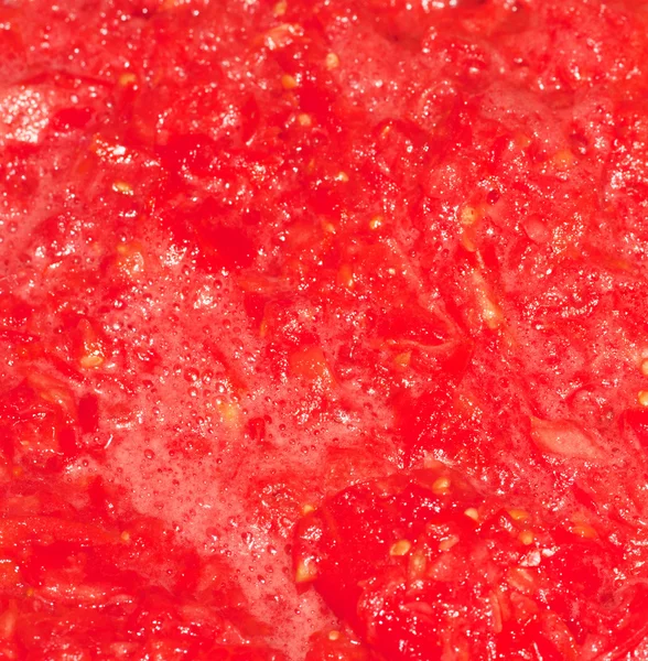 Tessitura della salsa di pomodoro — Foto Stock