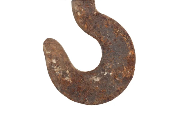 Rusty iron hook — Stock Photo, Image