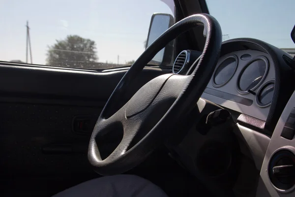 Interior View of the modern business car — Stock Photo, Image