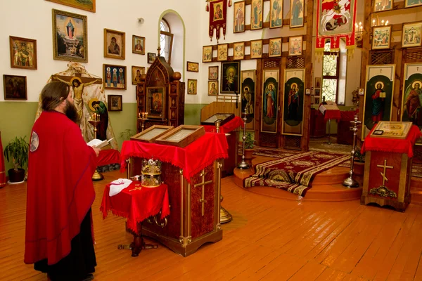 Église orthodoxe au Kazakhstan. Georgievka — Photo