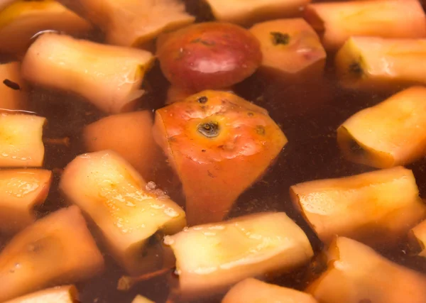 Manzana cocida con azúcar — Foto de Stock