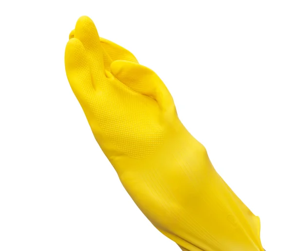 Latex Glove For Cleaning on hand — Stock Photo, Image