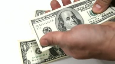 yüz dolar faturaları sayma