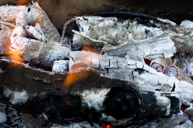 Soyut arkaplan yakma kömürleri. doku
