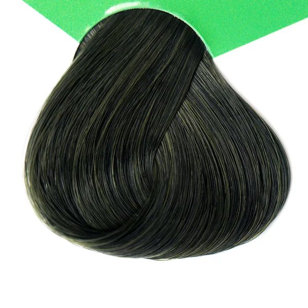 Hair sample. macro — Stock Photo, Image