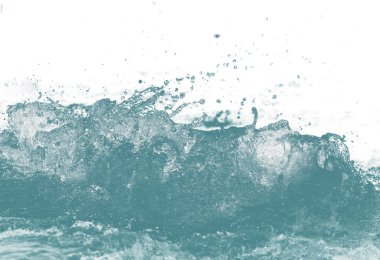 siyah bir arka plan üzerine kaba su