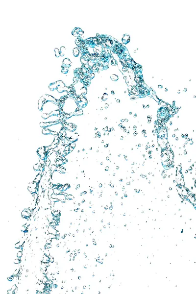 Beyaz arkaplanda su — Stok fotoğraf