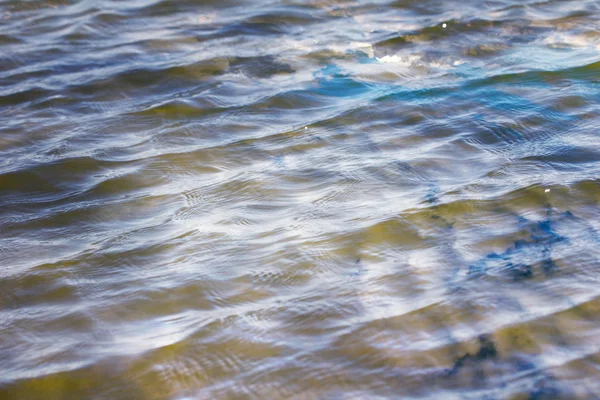 Water with sky reflection — Stock Photo, Image