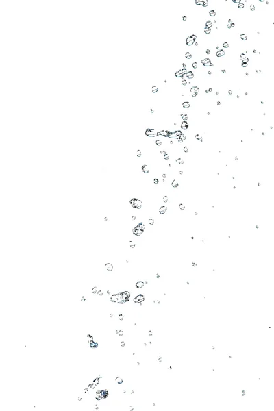 Νερό σε λευκό φόντο — Φωτογραφία Αρχείου