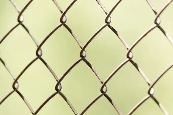 Szögesdrót kerítés — Stock Fotó