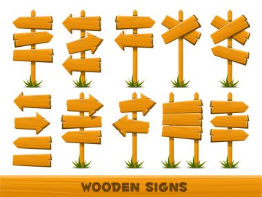 Wodden arrows clipart