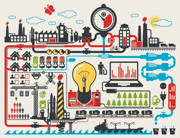 Fabrika bilgi grafik