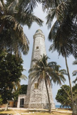 Dondra lighthouse - the highest lighthouse on the island, Sri Lanka, near the city of Matara. High quality photo