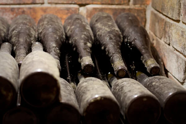 Старі вина скла — стокове фото