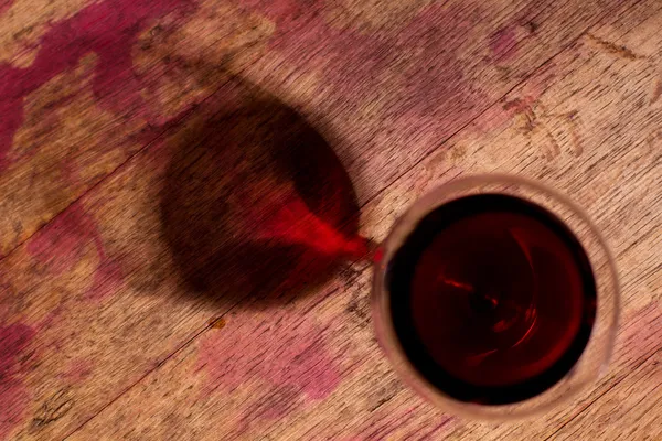 Stary szkło wino — Zdjęcie stockowe