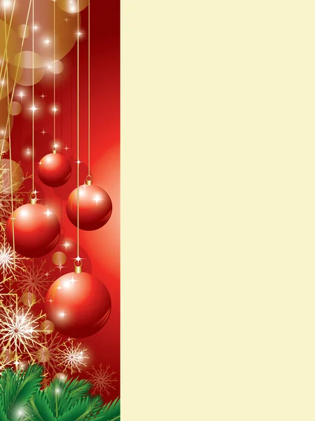 Christmas background with copy space — Stock Photo, Image