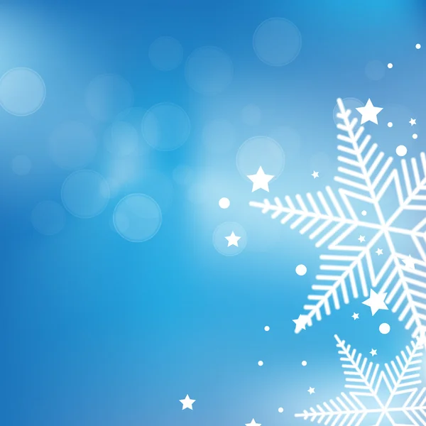 Snowflake background — Stock Vector