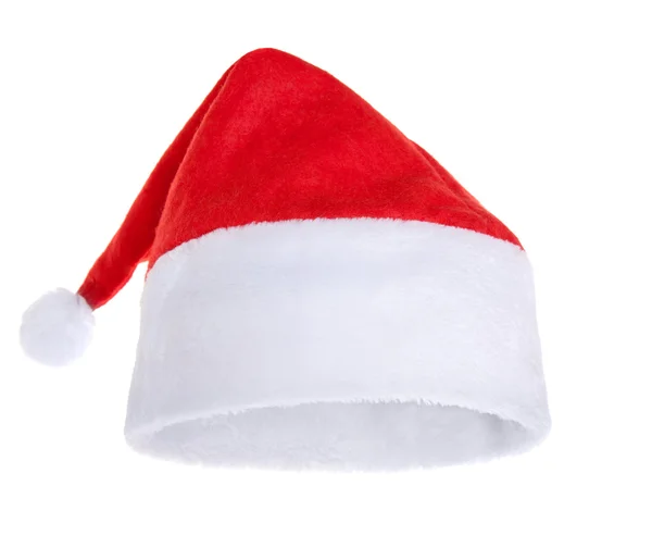 Santa hat izolované — Stock fotografie