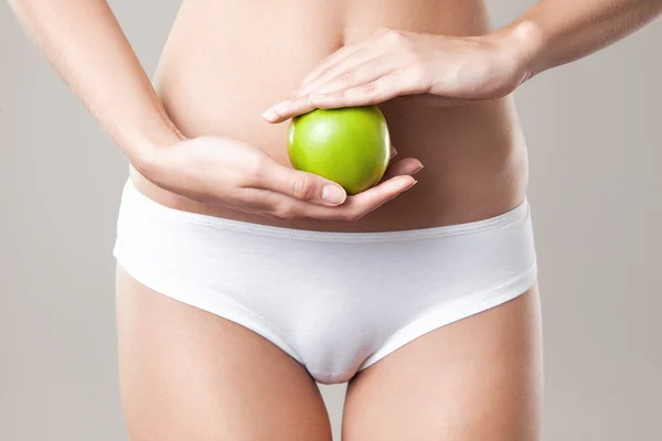 Perfetto Slim Woman Body. Concetto di dieta — Foto Stock