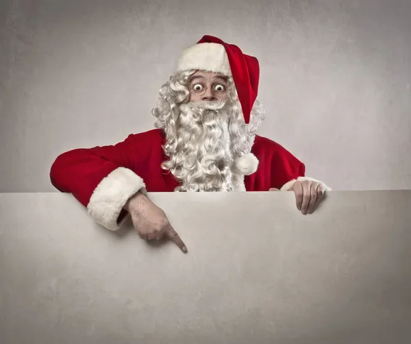 Santa claus weergegeven: — Stockfoto