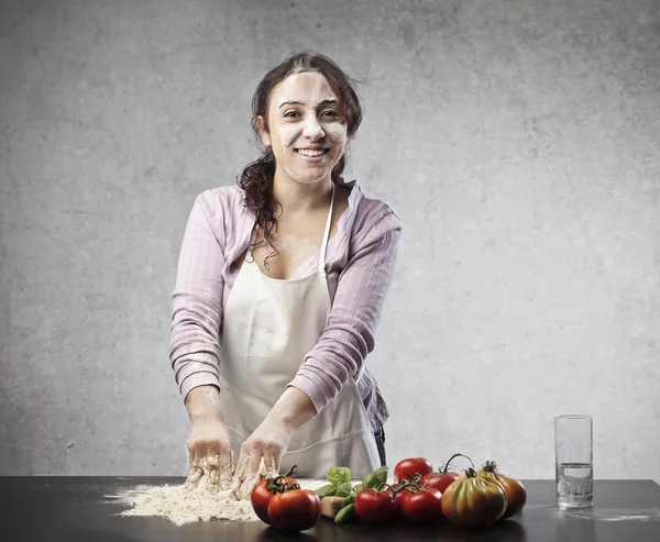 Dirty of Flour — Stock Photo, Image