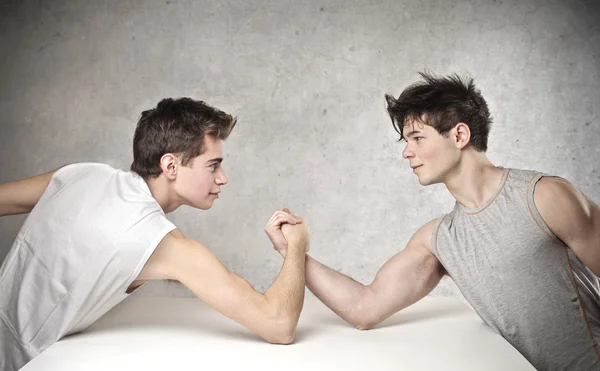 Arm wrestling — Stock Photo, Image