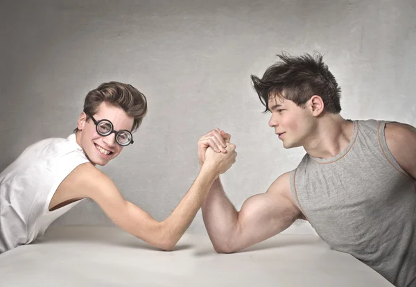 Arm wrestling — Stock Photo, Image