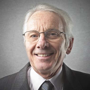 yaşlı bir adam portresi